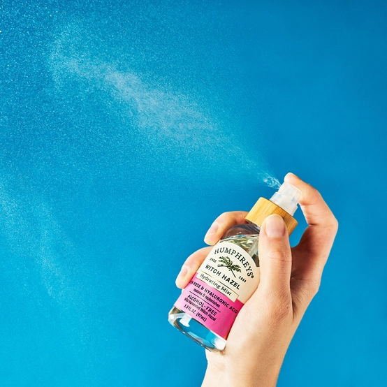 Hydrating Toner Mist: Alcohol-Free Witch Hazel Toner Mist with Rose &amp; Hyaluronic Acid - View 5