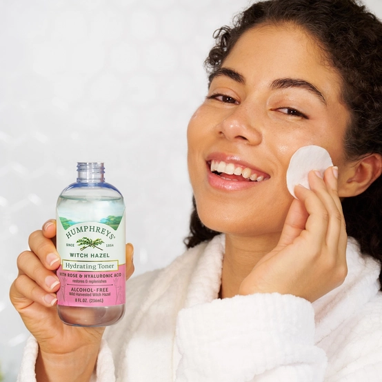 Hydrating Witch Hazel + Rose Alcohol-Free Toner - View 3