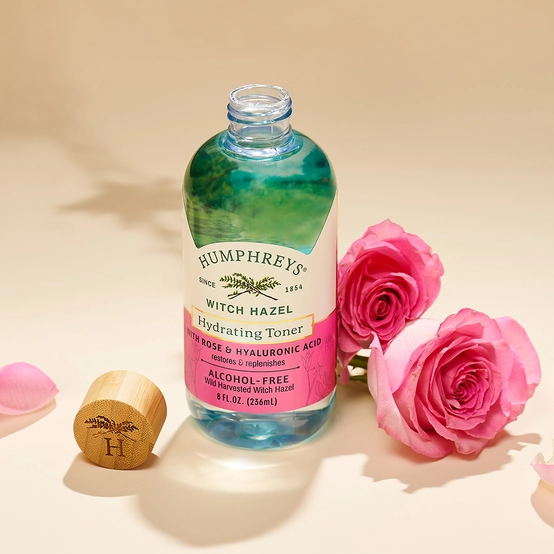 Hydrating Witch Hazel + Rose Alcohol-Free Toner - View 4