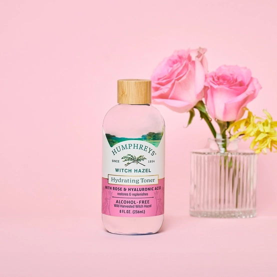 Hydrating Witch Hazel + Rose Alcohol-Free Toner - View 5